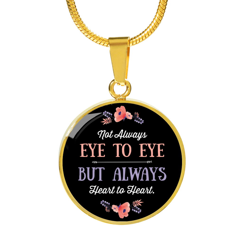 Always Heart To Heart - 18k Gold Finished Luxury Necklace