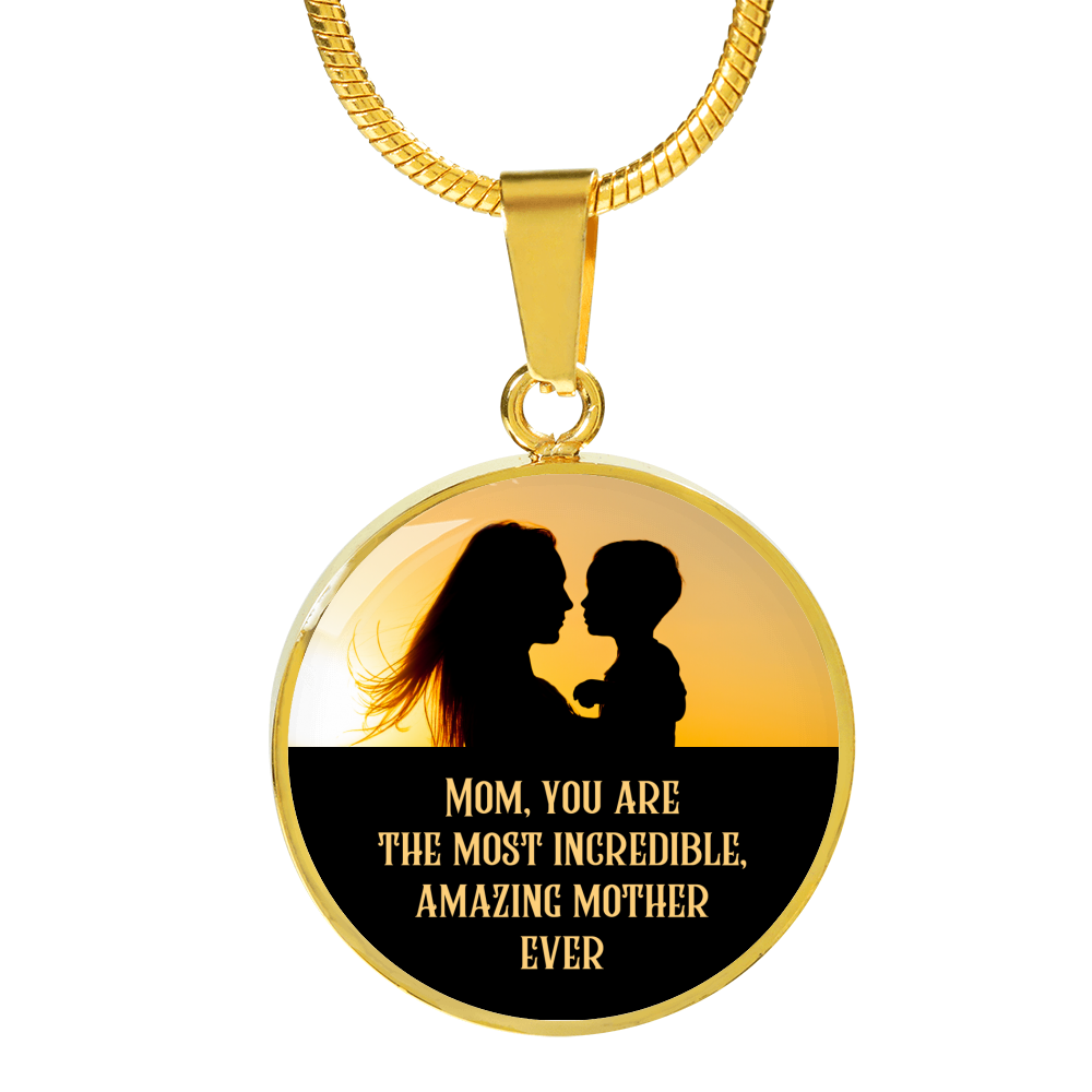 Amazing Mother - 18k Gold Finished Luxury Necklace