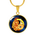 Zodiac Sign Capricorn - 18k Gold Finished Luxury Necklace