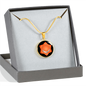 Sacral Chakra (Swadhisthana) - 18k Gold Finished Luxury Necklace