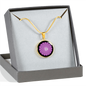 Crown Chakra (Sahasrara) - 18k Gold Finished Luxury Necklace