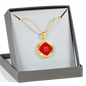 Root Chakra (Muladhara) v2 - 18k Gold Finished Luxury Necklace
