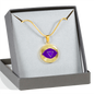 Third Eye Chakra (Ajna) v2 - 18k Gold Finished Luxury Necklace
