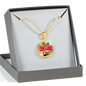 Best Mom Ever - 18k Gold Finished Luxury Necklace