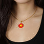 Vietnamese Flag - 18k Gold Finished Luxury Necklace