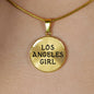 Los Angeles Girl - 18k Gold Finished Luxury Necklace