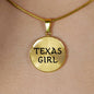 Texas Girl - 18k Gold Finished Luxury Necklace