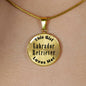 Labrador Retriever - 18k Gold Finished Luxury Necklace