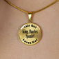 King Charles Spaniel - 18k Gold Finished Luxury Necklace