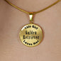 Golden Retriever - 18k Gold Finished Luxury Necklace