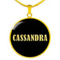 Cassandra v02 - 18k Gold Finished Luxury Necklace