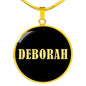 Deborah v02 - 18k Gold Finished Luxury Necklace