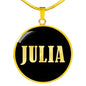 Julia v02 - 18k Gold Finished Luxury Necklace