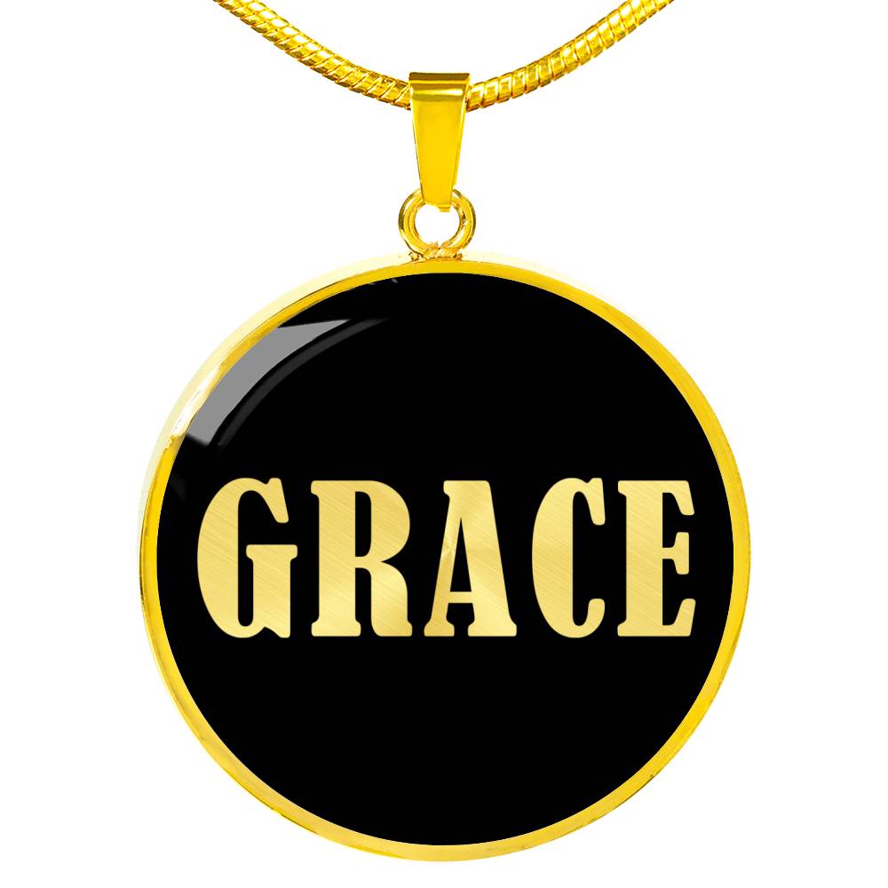Grace v02 - 18k Gold Finished Luxury Necklace