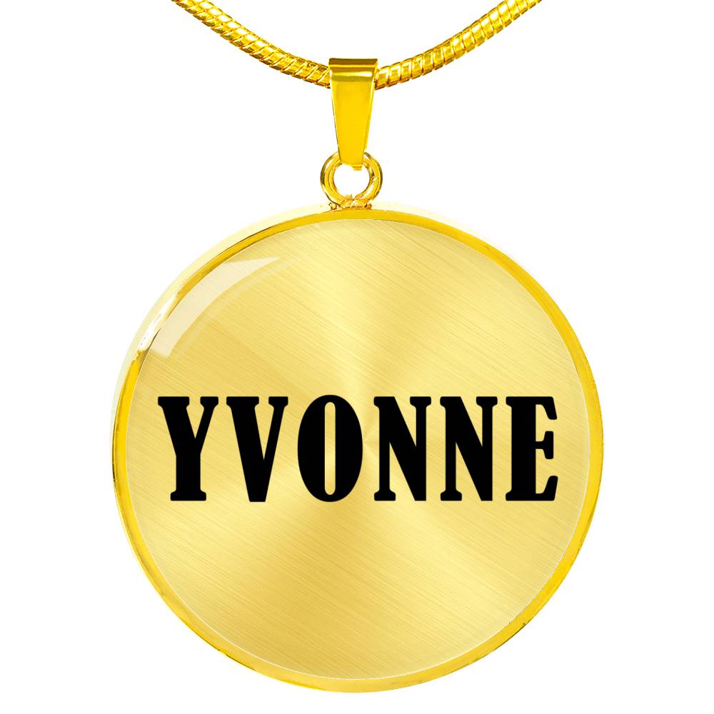 Yvonne v01 - 18k Gold Finished Luxury Necklace