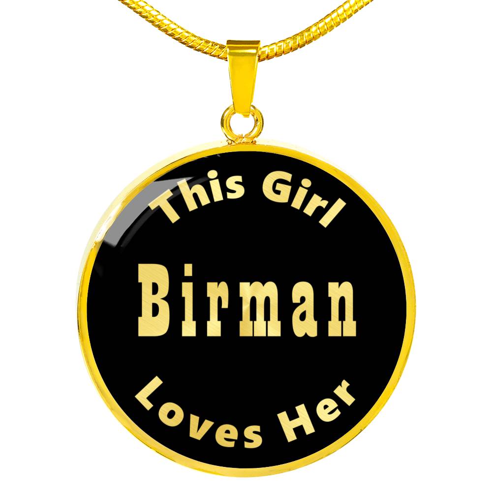 Birman v2 - 18k Gold Finished Luxury Necklace