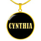 Cynthia v02 - 18k Gold Finished Luxury Necklace