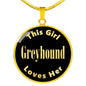 Greyhound v2 - 18k Gold Finished Luxury Necklace