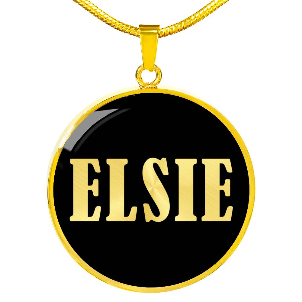 Elsie v02 - 18k Gold Finished Luxury Necklace