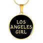 Los Angeles Girl v2 - 18k Gold Finished Luxury Necklace