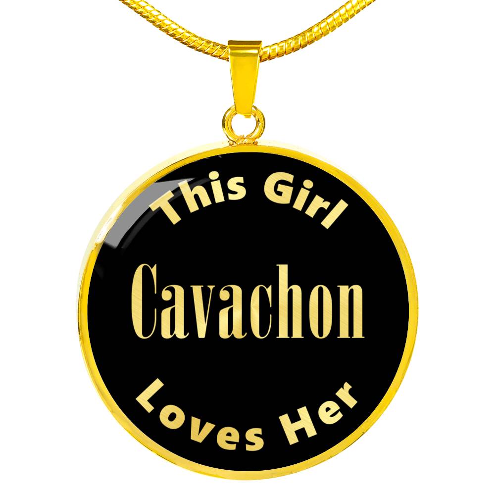 Cavachon v2 - 18k Gold Finished Luxury Necklace