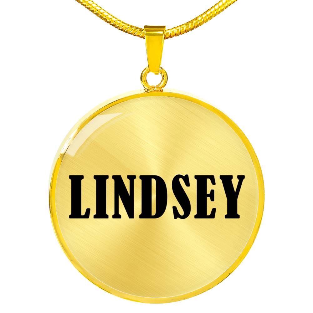 Lindsey v01 - 18k Gold Finished Luxury Necklace