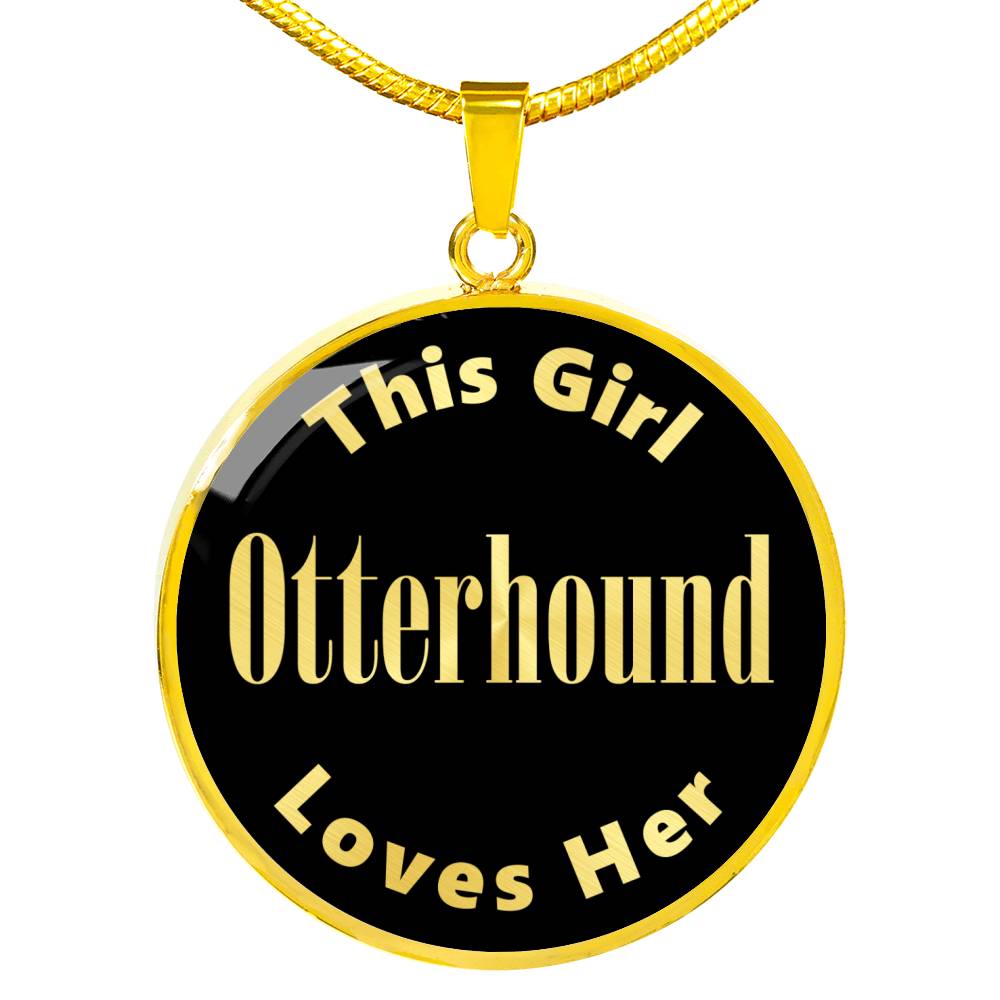 Otterhound v2 - 18k Gold Finished Luxury Necklace