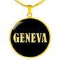 Geneva v02 - 18k Gold Finished Luxury Necklace