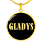 Gladys v02 - 18k Gold Finished Luxury Necklace