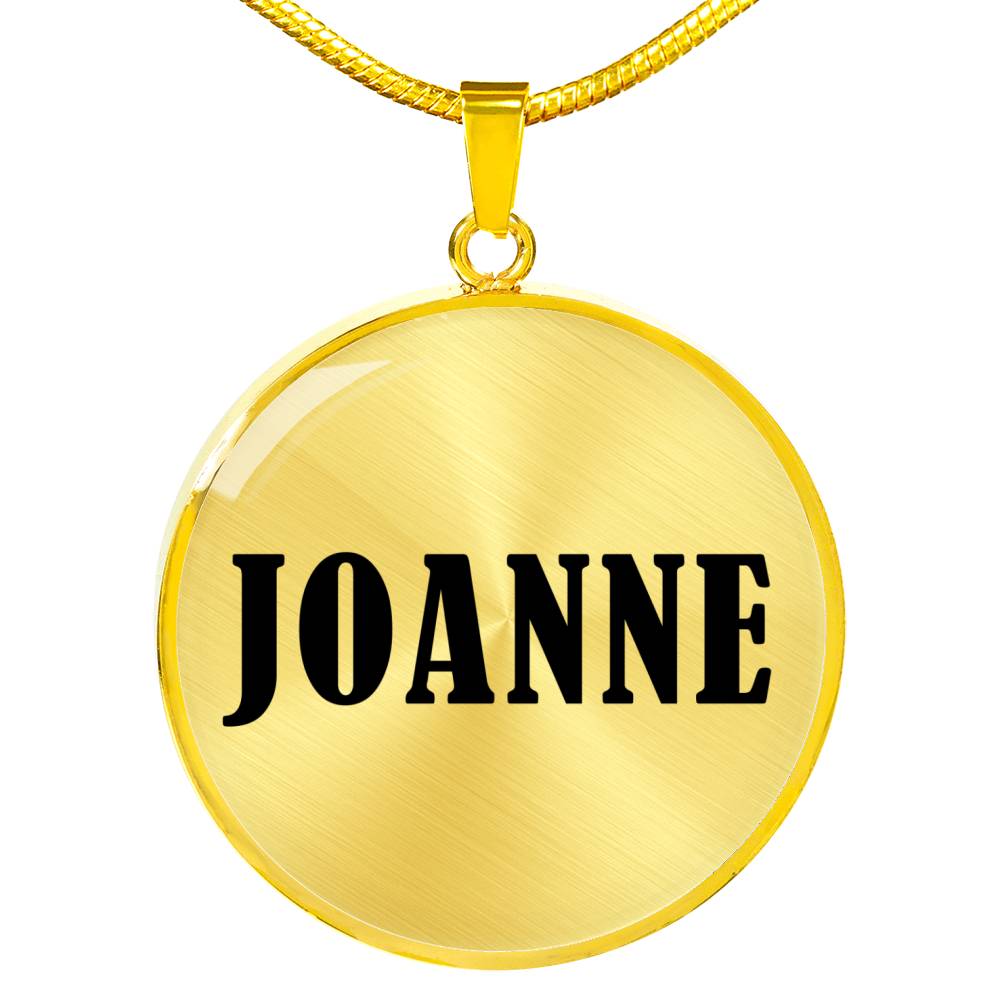 Joanne v01 - 18k Gold Finished Luxury Necklace