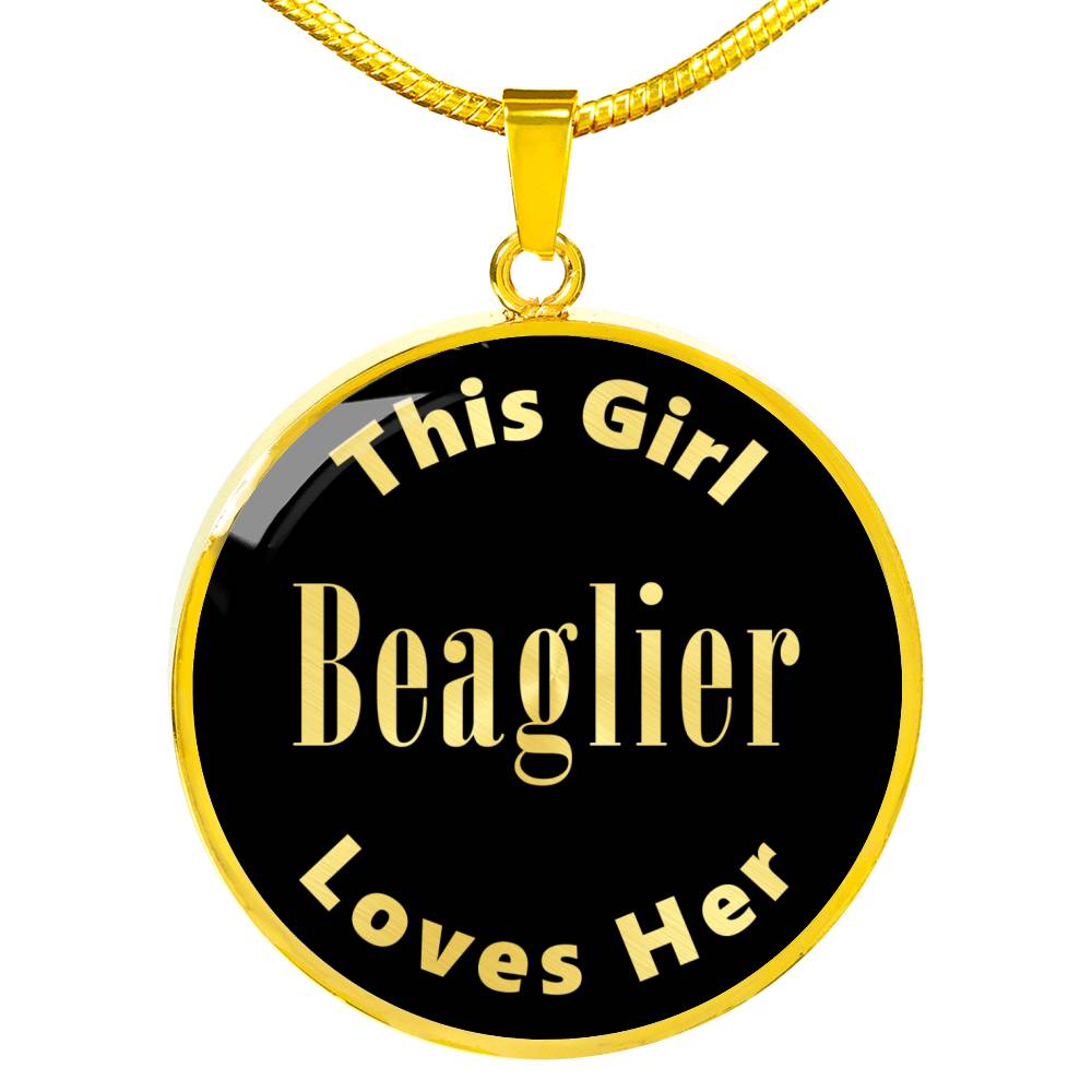 Beaglier v2 - 18k Gold Finished Luxury Necklace