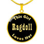 Ragdoll - 18k Gold Finished Luxury Necklace