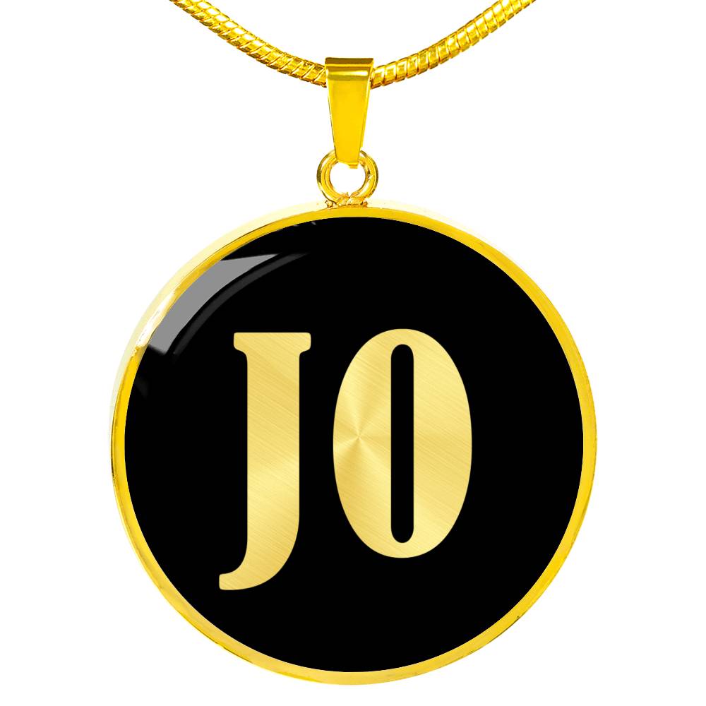Jo v02 - 18k Gold Finished Luxury Necklace