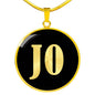 Jo v02 - 18k Gold Finished Luxury Necklace