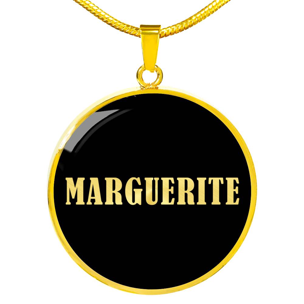 Marguerite v02 - 18k Gold Finished Luxury Necklace