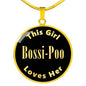 Bossi-Poo v2 - 18k Gold Finished Luxury Necklace
