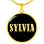 Sylvia v02 - 18k Gold Finished Luxury Necklace
