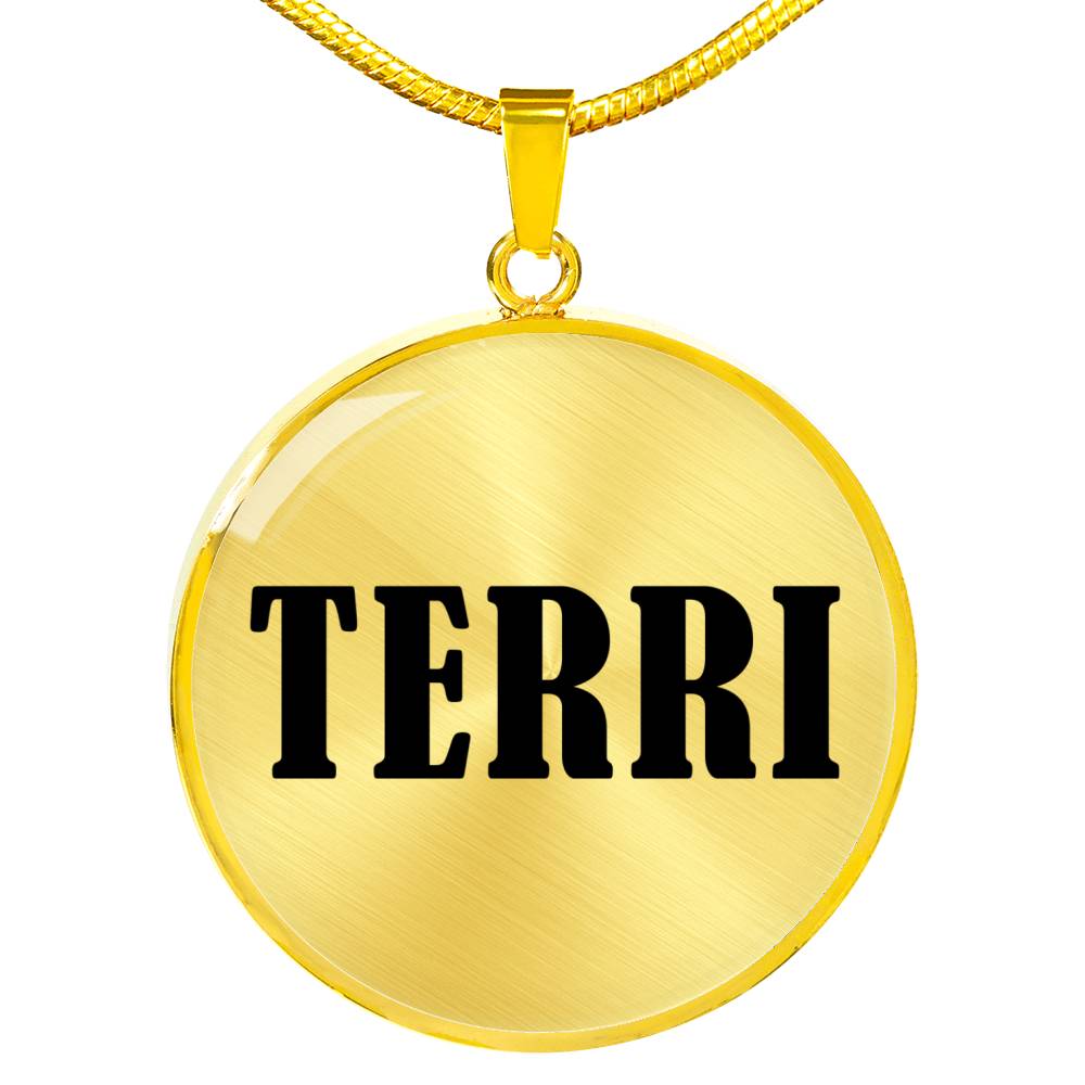Terri v01 - 18k Gold Finished Luxury Necklace