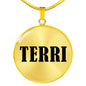 Terri v01 - 18k Gold Finished Luxury Necklace