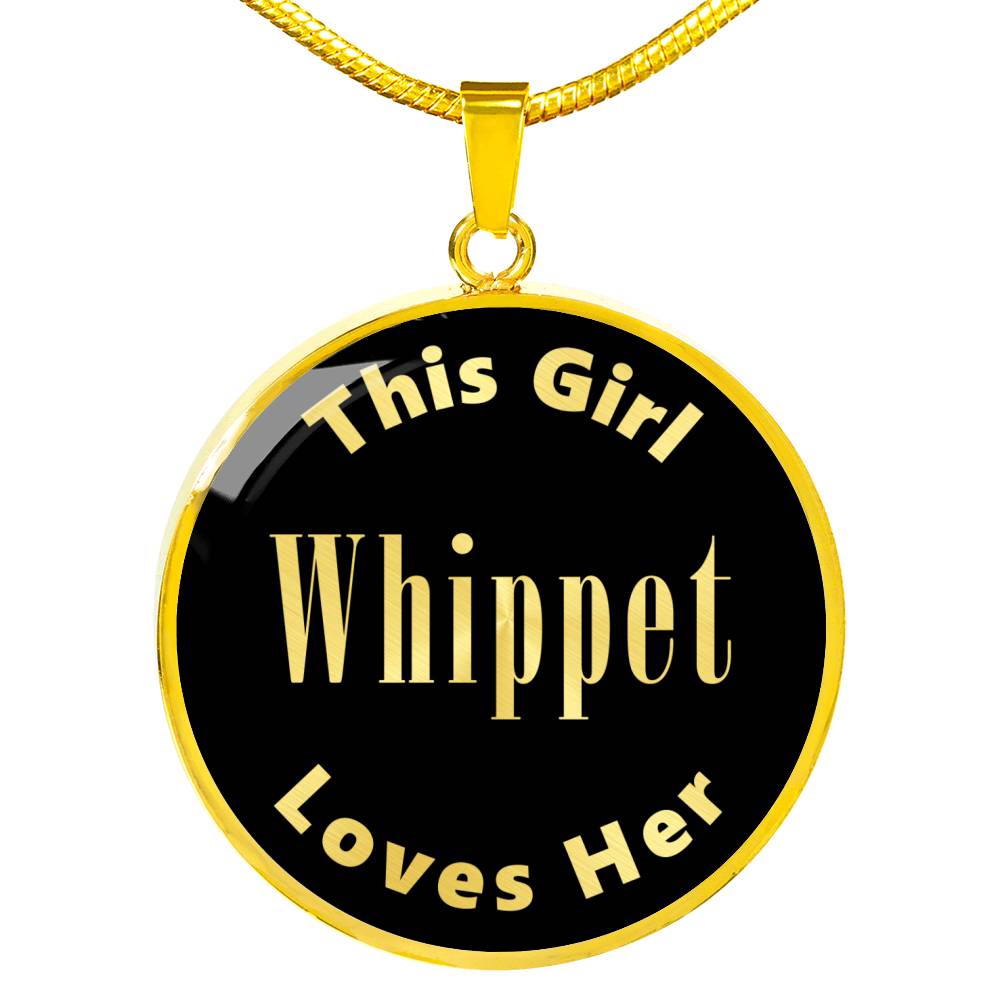 Whippet v2 - 18k Gold Finished Luxury Necklace