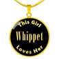 Whippet v2 - 18k Gold Finished Luxury Necklace
