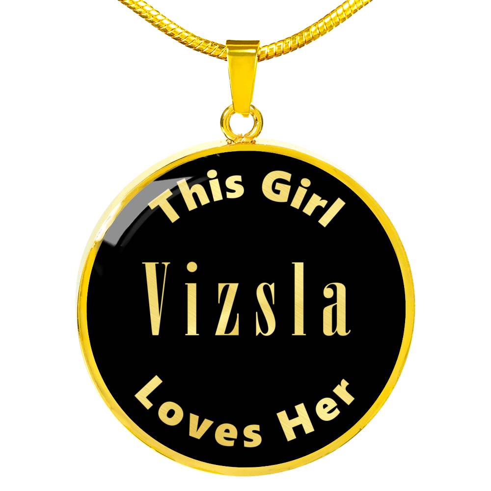 Vizsla - 18k Gold Finished Luxury Necklace