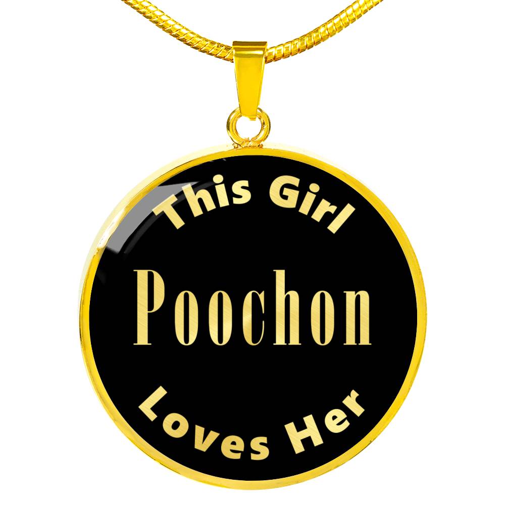 Poochon v2 - 18k Gold Finished Luxury Necklace
