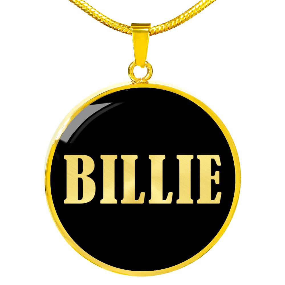 Billie v02 - 18k Gold Finished Luxury Necklace