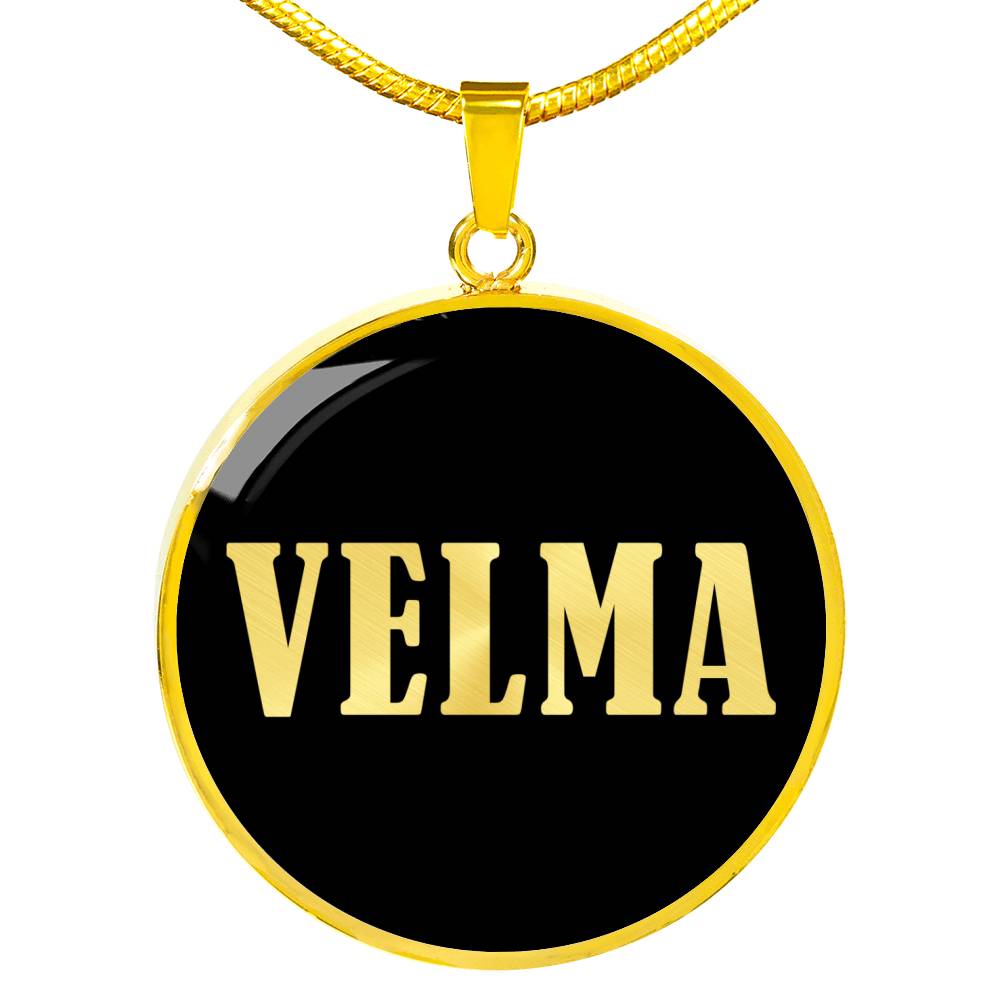 Velma v02 - 18k Gold Finished Luxury Necklace