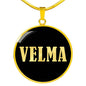 Velma v02 - 18k Gold Finished Luxury Necklace