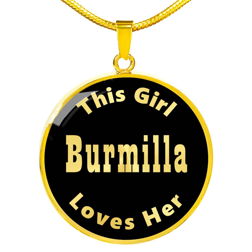 Burmilla v2 - 18k Gold Finished Luxury Necklace