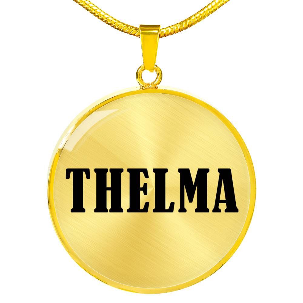 Thelma v01 - 18k Gold Finished Luxury Necklace