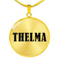 Thelma v01 - 18k Gold Finished Luxury Necklace