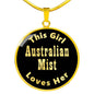 Australian Mist v2 - 18k Gold Finished Luxury Necklace